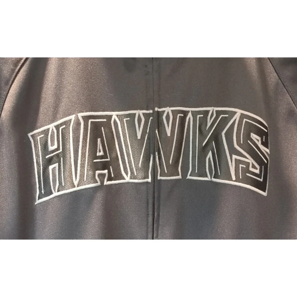 Atlanta Hawks Adidas Mens Black Member Since‎ 1968 Zip Jacket Size Medium